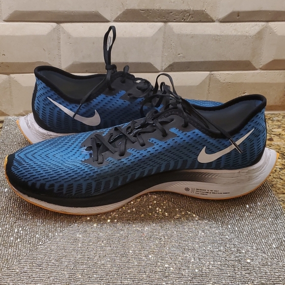 SOLD!!! NIKE Blue Zoom Pegasus Turbo 2 Men’s - Size 13 - Picture 3 of 12